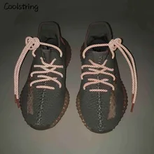 Coolstring Cool Highlight 3M Round Reflective Shoe Laces Athletic Safety Sneakers Shoelaces Night Walk Running Bootlace Latchet Coolstring Cool Highlight 3M Round Reflective Shoe Laces Athletic Safety Sneakers Shoelaces Night Walk Running Bootlace Latchet