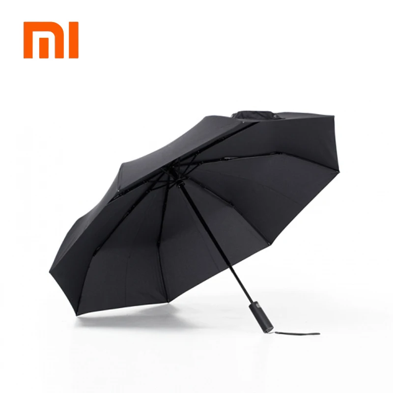 Xiaomi Mijia автоматический Um-brella для солнечных и дождливых дней алюминиевый Ветрозащитный Солнечный свет-затенение Теплоизоляционный анти-УФ