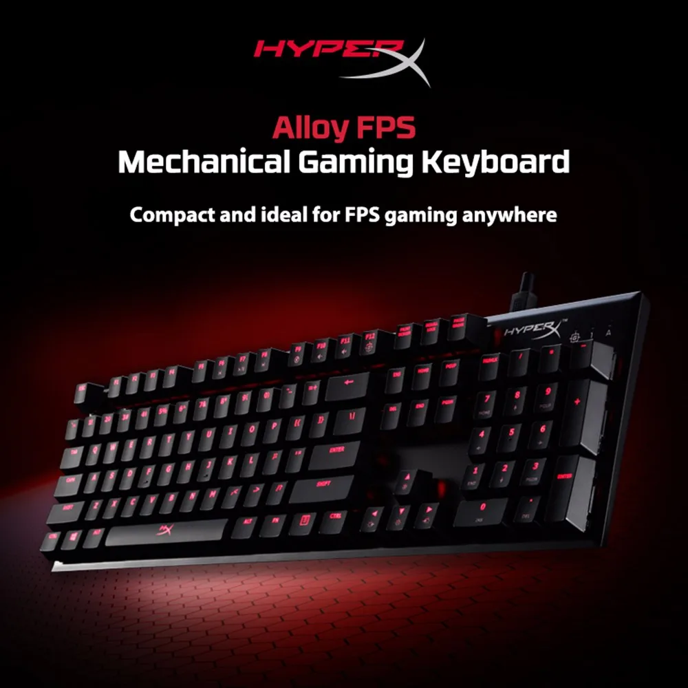 Механическая игровая клавиатура kingston HyperX Alloy FPS CHERRY MX Mechanical keys