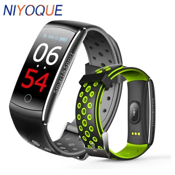 

NIYOQUE Q8s Smart Bracelet Band IP68 Waterproof Smart Wristband Heart Rate Fitness tracker Bluetooth Band pk Huawei xiaomi band