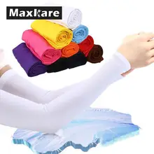 Maxkare 1 пара MTB велосипедные рукава летний велосипед дышащая защита от солнца УФ рукава для езды на велосипеде теплые Рукава для верховой езды