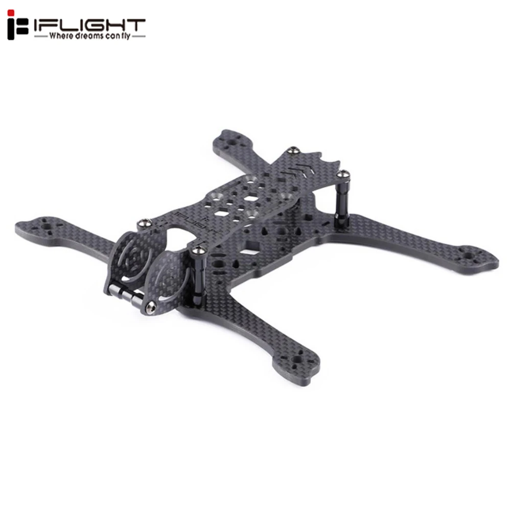 

iFlight iH4 4 Inch 173mm Wheelbase 4mm 3k Arm Carbon Fiber Frame Kit compatible with Runcam mini split 2 DIY Racing drone