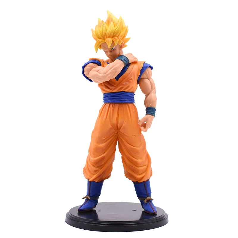 

Anime Dragon Ball Z Super Saiya ROS Goku Gohan PVC DragonBall Action Figure Model Toys Christmas Gift