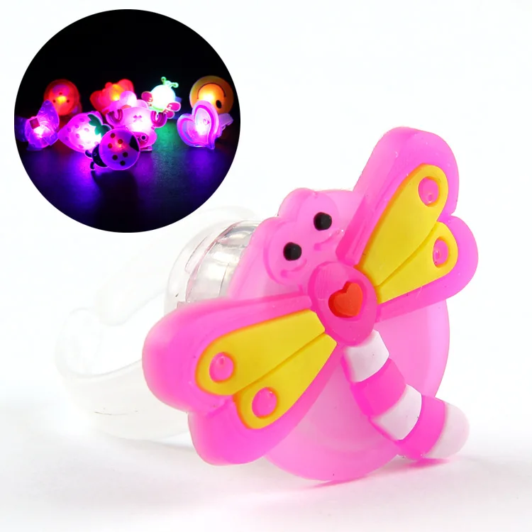 1 шт. Творческий осветительные игрушки Детский подарок 20 видов стилей вспышка-кольцо Arpa Anyoutdoor роль x часы