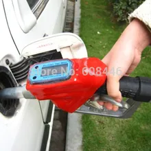 Топливный бензин, дизель, бензиновый пистолет с расходомером