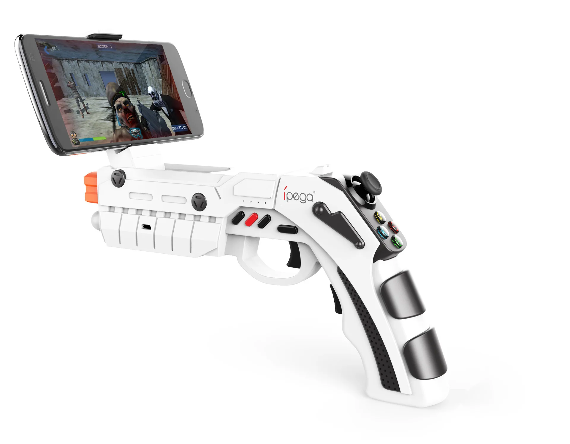 IPega PG 9082 Bluetooth геймпад стрельба пистолет джойстик для Android iOS Телефон ПК AR игровой контроллер динамический реалистичные