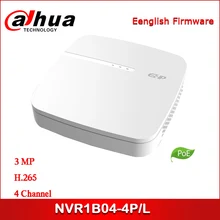 Сетевой видеорегистратор Dahua EZ-IP POE NVR NVR1B04-4P/L 4 канала Smart 1U H.265 4PoE Сетевой Видео Регистраторы