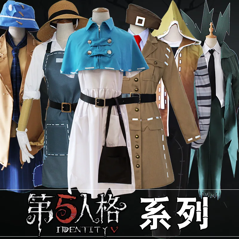 

Game The fifth personality Cosplay Costume Identity V jack Gardener/Mercenary/Air force/Doctors Cosplay suit Full Sets Halloween