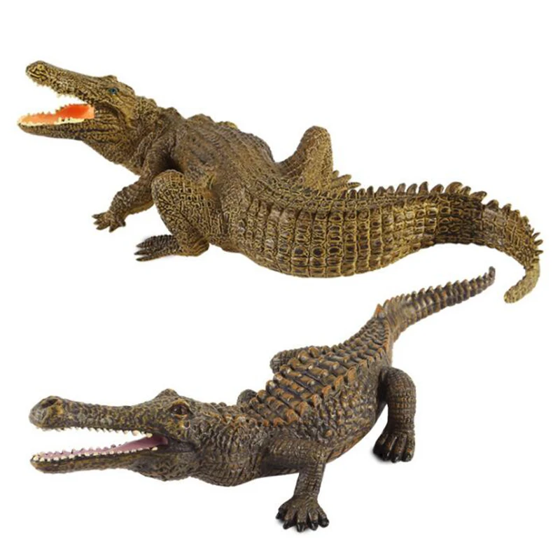 Wild animal Tuba Alligator Model Toy Wild Animals Toys Set Zoo modeling