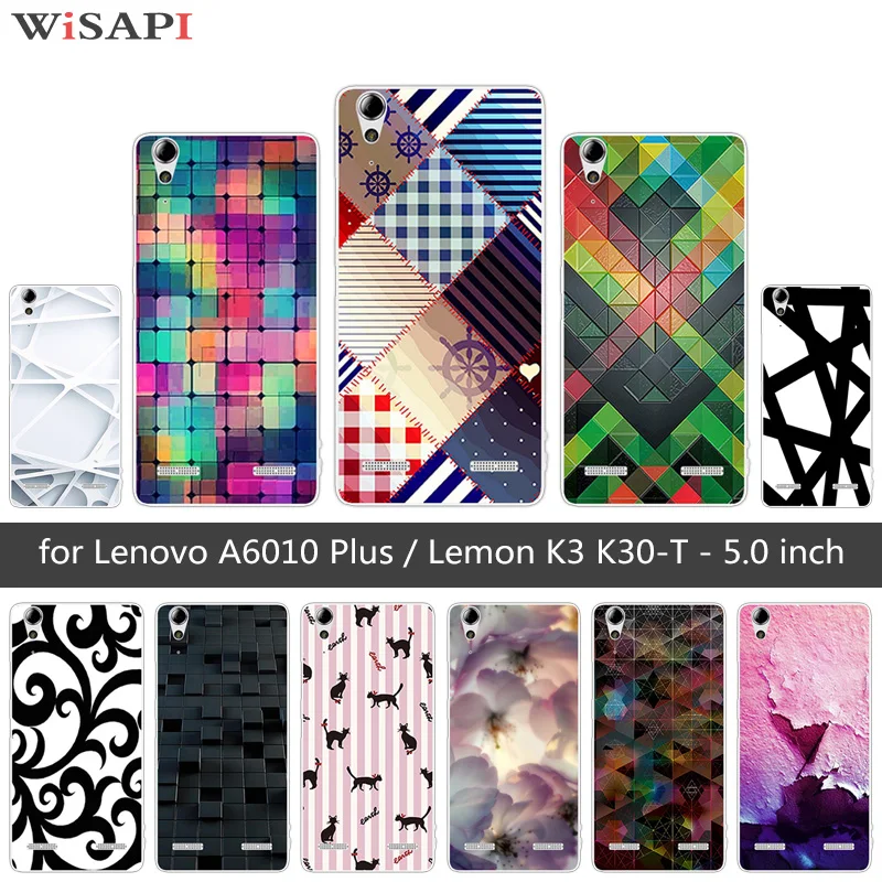 Мягкий силиконовый чехол для Lenovo A6010 Plus и A6000 причудливый телефона Lemon K3 K30-T 5 &quotK 3 A
