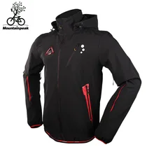 MTP Winter Long Sleeve Windproog Thermal Cycling Jacket Thicken Fleece Lined Waterproof Anti-Static MTB Road Bicycle Clothing