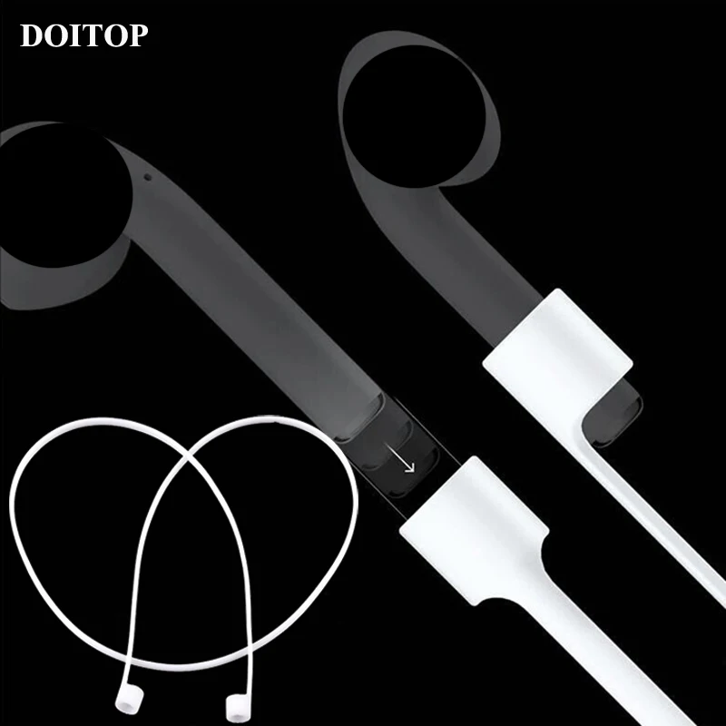 Силиконовый ремешок для наушников DOITOP провод с защитой от потери Apple 4|silicone