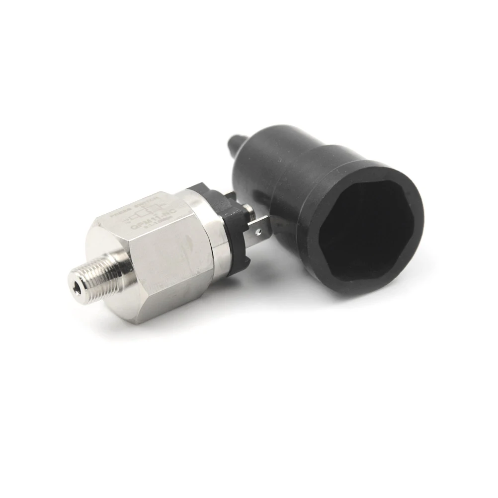

1/8'' Swtich Adjustable QPM11-NC / QPM11-NO Pressure Switch Wire External Thread Nozzle Wholesale Big Discount