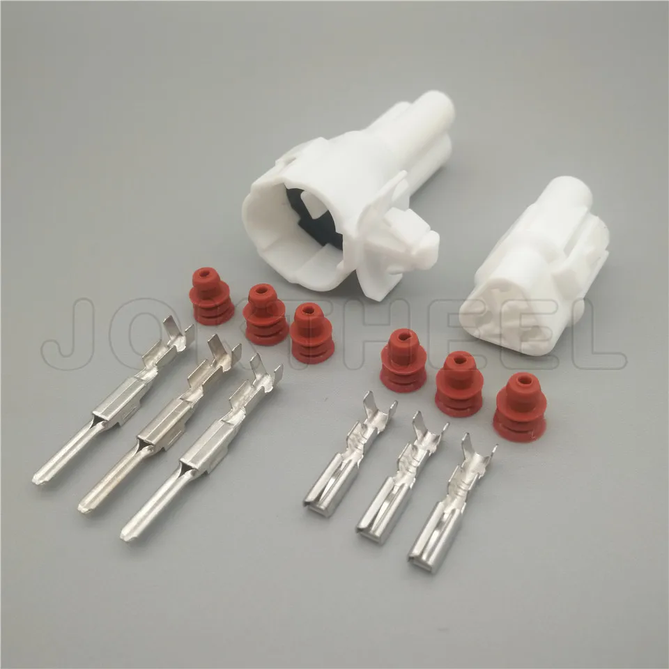 CNKF 10 Sets Sumitomo 2 pin male and female car connector Motor vehicle waterproof connector includes terminals and seals 6189-0172