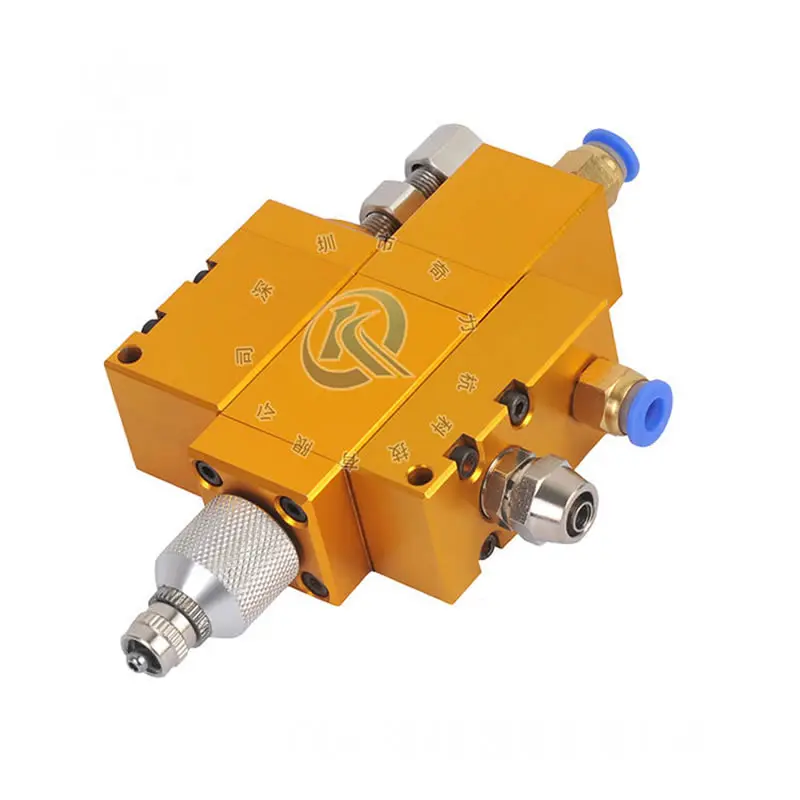 

QLH-35AB high pressure quantitative dispensing valve, precision valve, double acting double liquid valve