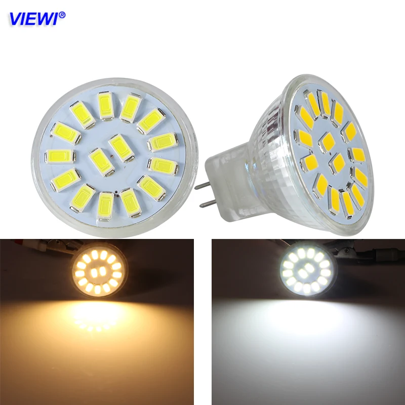 Lampade Led Spotlight GU4. MR11 12v 24v 35mm Glass Cup Super Bright 3W 12 24 V Volt Spot Bulb Ceiling Mini Under Cabinet Light