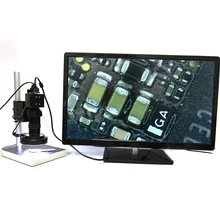 Телефон PCB SMD IC BGA Пайка Ремонт промышленных 100X C крепление объектива VGA 1080P цифровой электронный видео микроскоп камера Рабочий набор