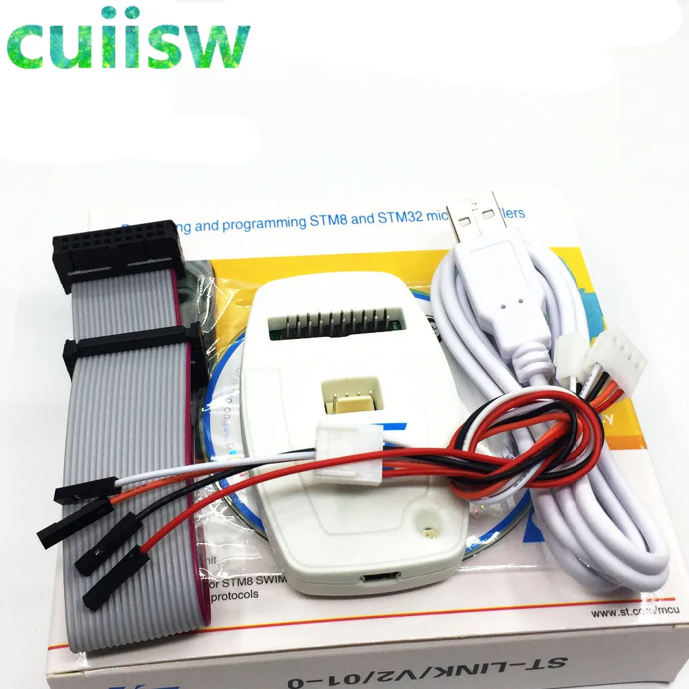 1 шт. ST-LINK/V2 ST-LINK V2(CN) ST LINK STLINK эмулятор менеджер загрузки STM8 STM32 искусственное устройство