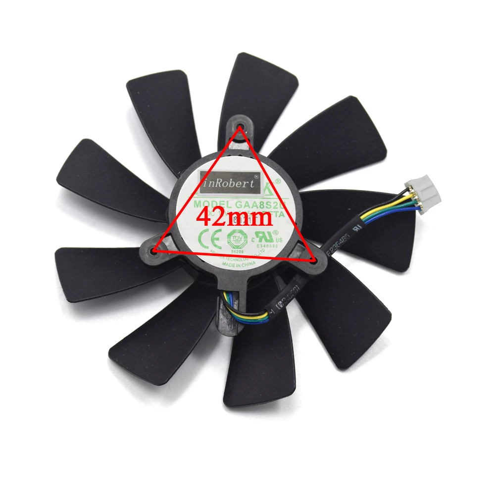 Вентилятор охлаждения 87 мм GA92S2H 100 GAA8S2H GAA8S2U 4Pin для ZOTAC GTX 1060 1070 Ti MINI HA 1080 Dual