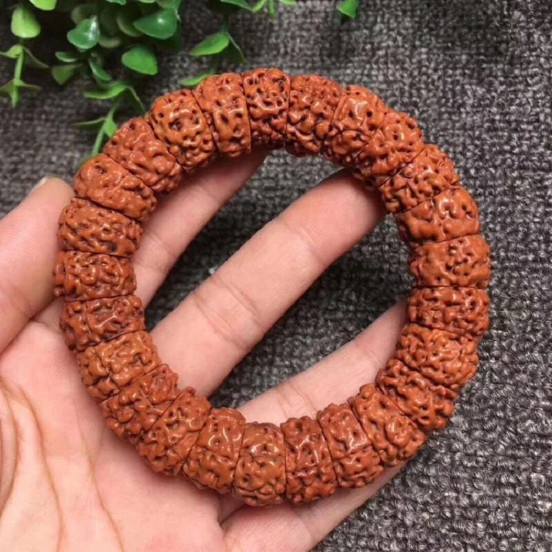 

Nepal King Kong Bodhi Beads Bracelet Meditation Prayer Mala Rudraksha Tibet Buddha Beads Bracelet for Man J1711
