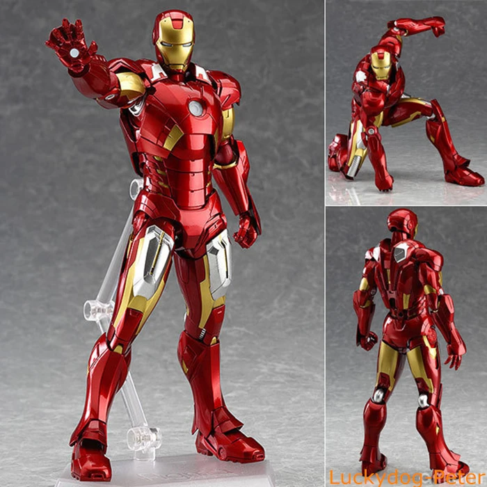 

The Avengers2 Iron Man Action Figure 1/8 scale painted figure Movable 217# Iron Man Doll PVC ACGN figure Toy Brinquedos Anime