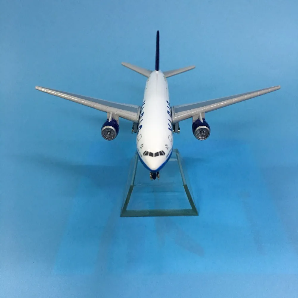 JASON TUTU Aircraft Model Diecast Metal 1:400 16cm Plane Model Airplane Model Brazil VARIG Airlines Boeing B777 Airplanes Model