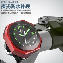 Spirit Beast мотоцикл светящиеся часы время сплав датчик крутой стиль водонепроницаемый можно использовать 2 года