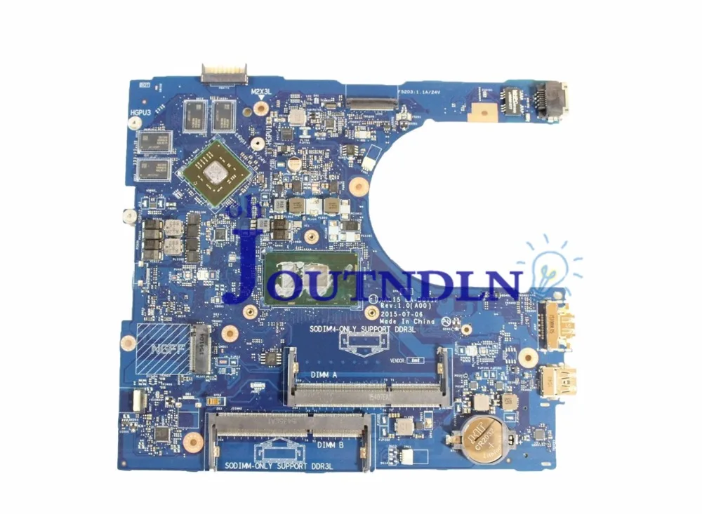 Материнская плата JOUTNDLN для ноутбука Dell Inspiron 15 5559 дюйма стандартная материнская