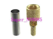 Connecteurs Microdot L5 mâle 10-32UNF, 1 pièce, pour RG174 RG316 RG188, défaut ultrasonique