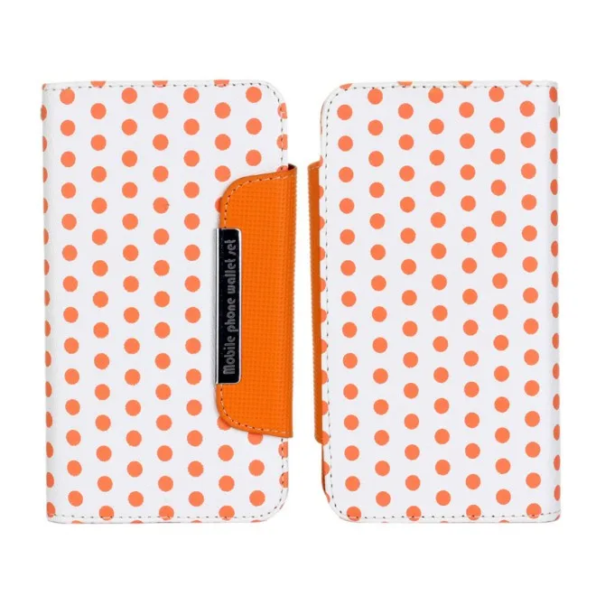 iPhone 6 Polka Dots 2 in 1 Wallet Case (6)