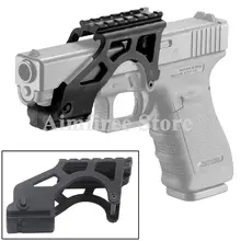 Тактический пистолет с лазерным прицелом прицела с Пикатинни Вивера для Gen 3 и 4 Glock 17 19 20 21 22 23 34