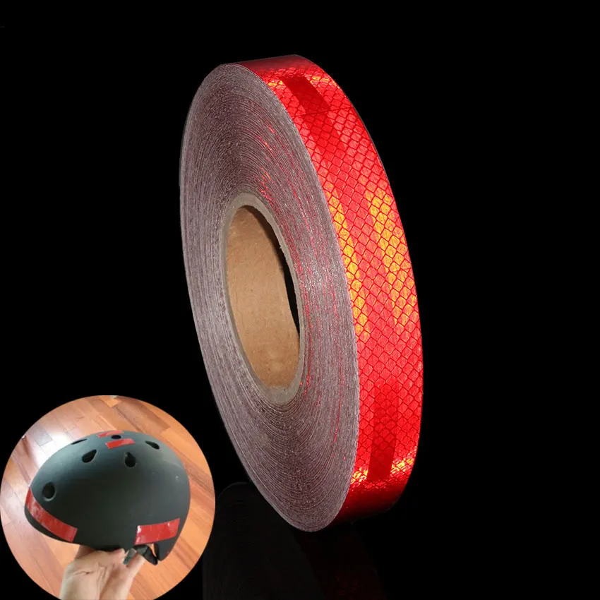 25 мм x 300 см DIY 3 м красный белый желтый флуоресцентная призматическая пленка Cinta