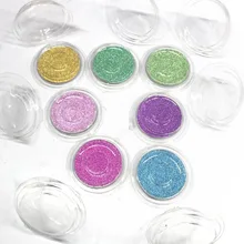 10 компл./лот круглый упаковочный ящик для ресниц пустой ресницы пластиковый посылка все прозрачной крышкой лоток ресницы DIY мягкий упаковочная коробка