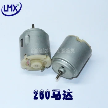 

5pcs/lot 260 direct current motor toy motor DOUBLE SIDE