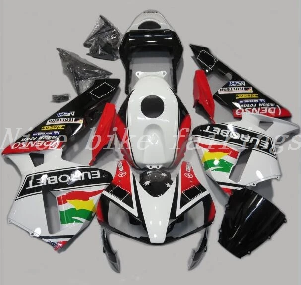 

New Injection Mold Full Fairing kit Fit For Honda CBR600RR F5 2003 2004 03 04 600RR 600 ABS +Tank cover custom red green