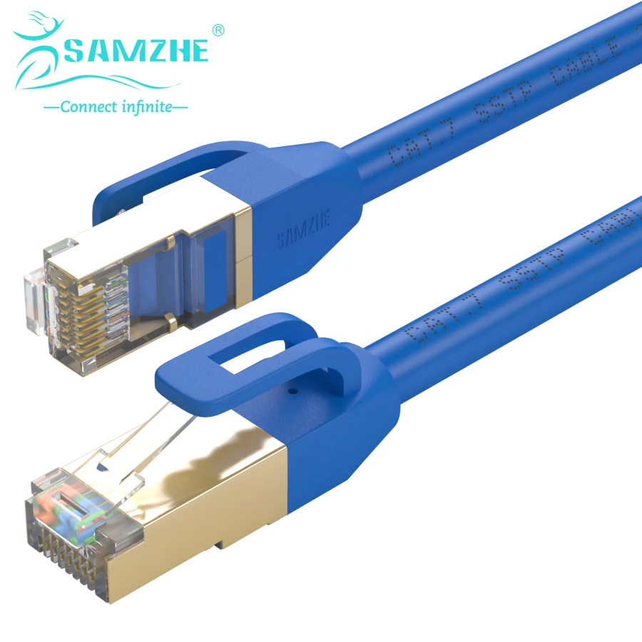 Buy SAMZHE Cat7 FTP Patch Cable RJ45 Computer