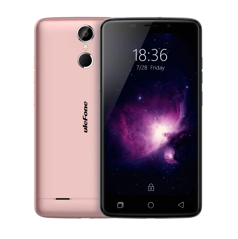 Ulefone Vienna teléfono móvil 5,5 pulgadas FHD MTK6753 Octa Core Android 6,0 3 GB + 32 GB 13MP Cámara huella dactilar ID 4G
