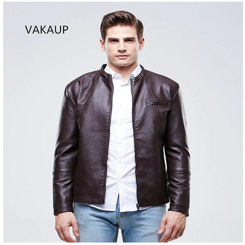 

Free Shipping 2018 NEW Hot Sale Winter Jacket leather Jacket Garment Casual Men Jacket Mens Clothing PU Leather Jacket Coat Men