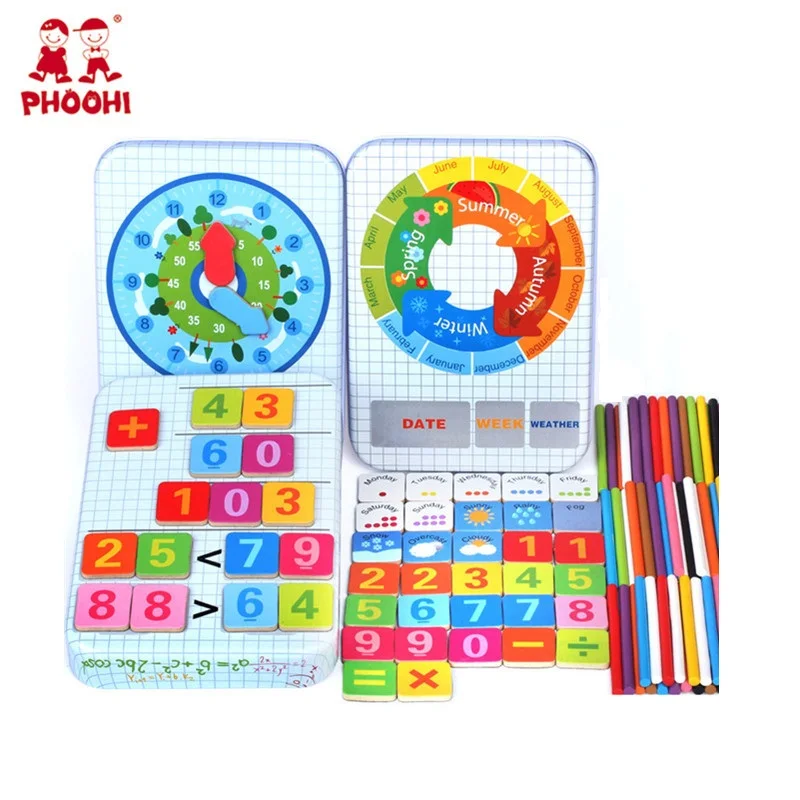 

Stick Math Learning Children Wooden Montessori Early Learning Educational Toys numbers toy > 3 years old