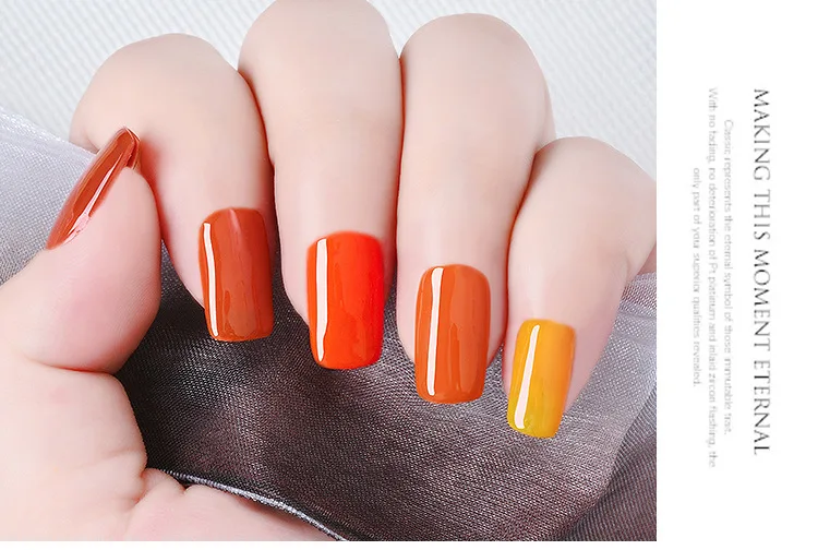 KANIU Salon nails15 мл Гель-лак для ногтей УФ Высокое Качество Тыква серия Дизайн ногтей Poliah гель для ногтей салонный лак гель Наборы