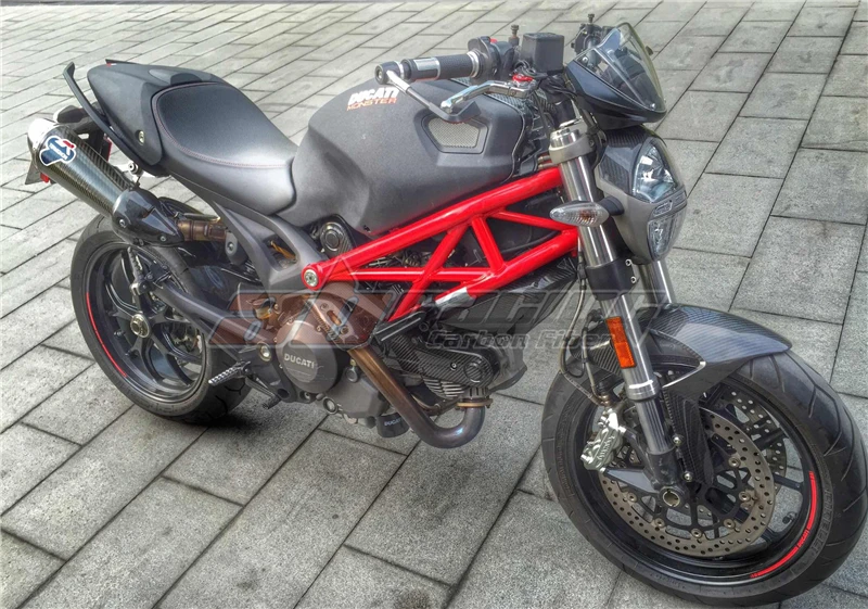 Заднее крыло Hugger для Ducati Monster 1100 796 весь год Hypermotard 939 821 2013 полностью углеродное волокно