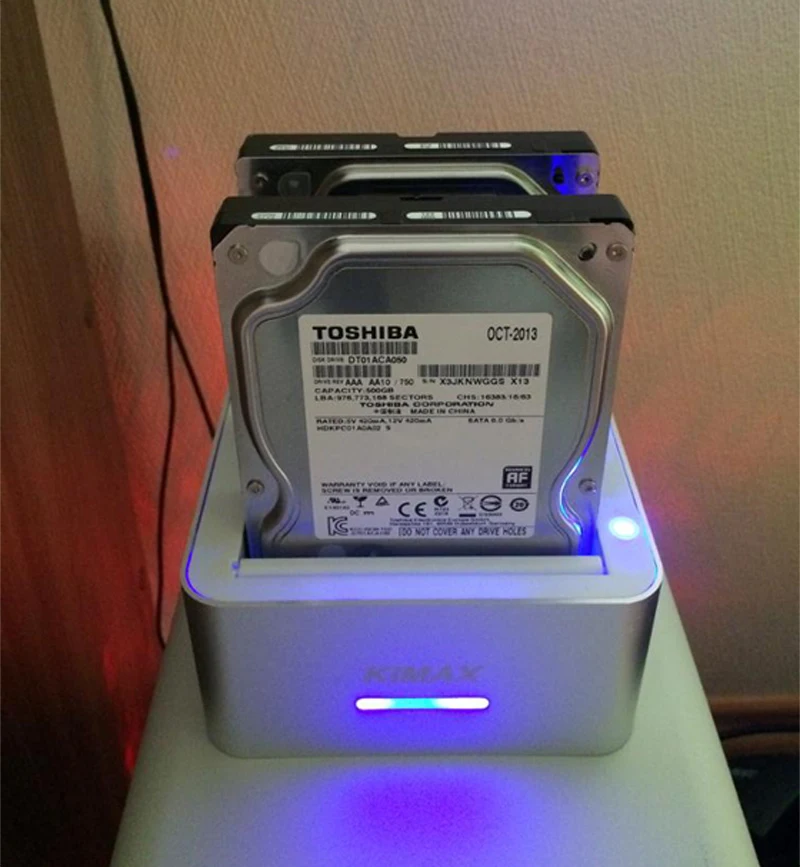 1 шт. blueendless 2 заливов высокая скорость передачи данных USB 3.0 для SATA HDD 2.5 корпус 3.5 4 ТБ за HDD Корпус hdd док-коробка HD07