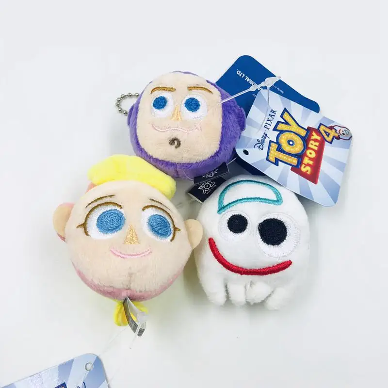 

Toy Story 4 Keychain Forky Bunny Alien Buzz Lightyear Plush Toy Figures Key Chain ring Pendant Dolls For Children Christmas Gift