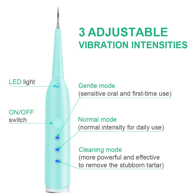 Sonic Dental Scaler Tooth Calculus Remover (5)