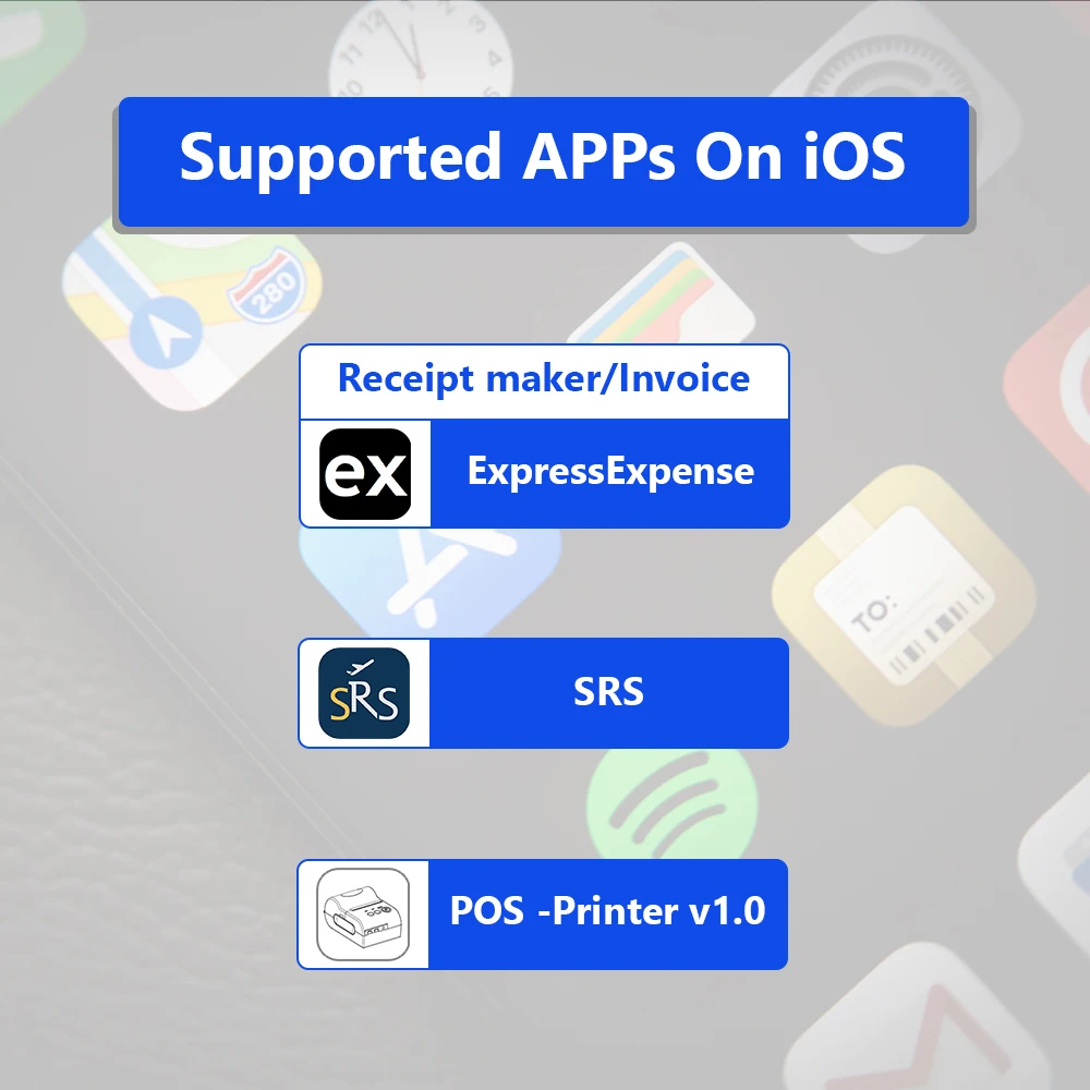 mini printer iOS APP