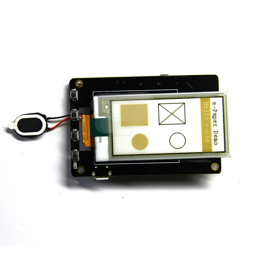 TTGO T5S v1.2 Wi Fi bluetooth беспроводной модуль база ESP 32 esp32 желтый дисплей ePaper Sperker