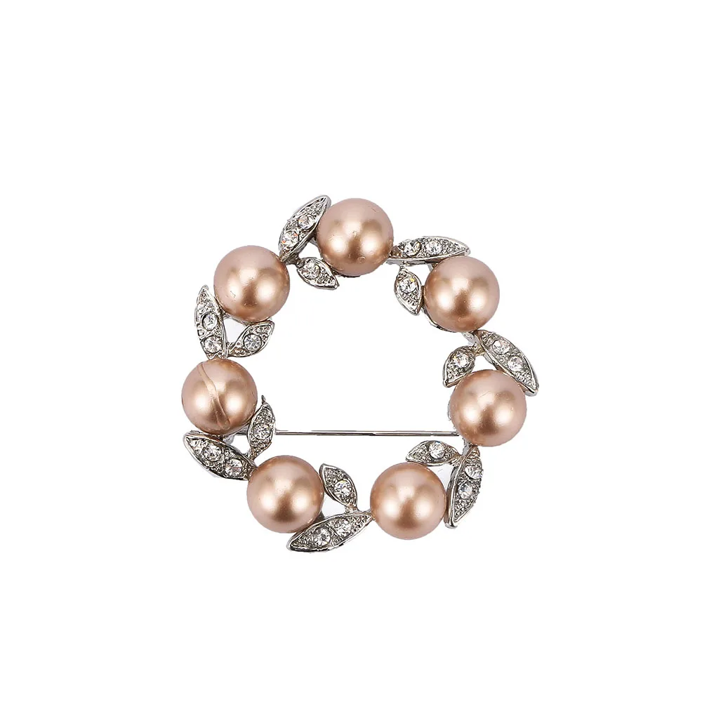 1PC Lady Dress Accessories Crystal Rhinestone Brooch Pin Fashion Women