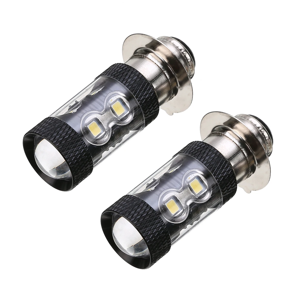 

2PCS 100W White LED HeadLight Bulb Lamp H6M DC12V-24V Super Bright 360° Beam Angle For Honda TRX 250 300 400 450 700