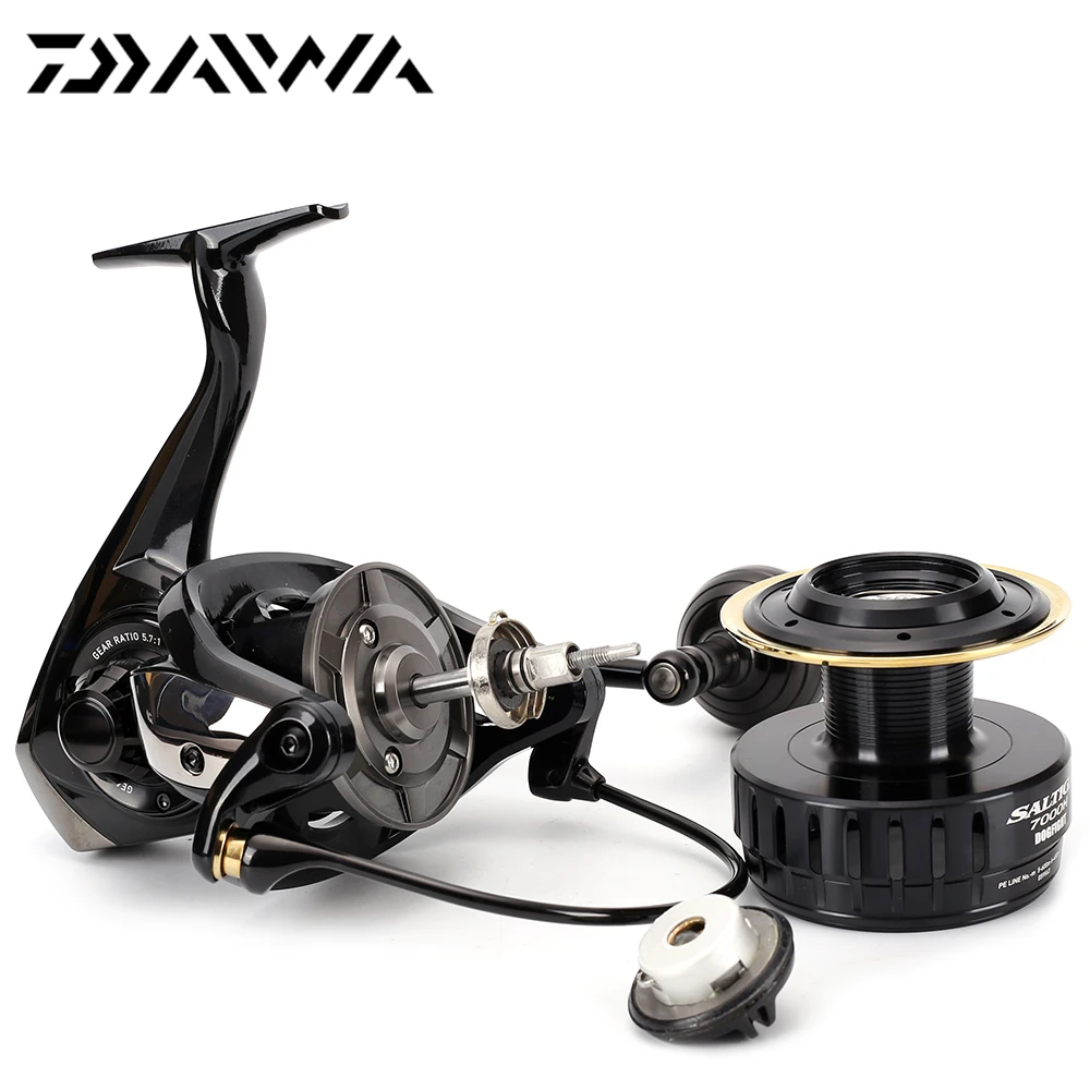 Free Express 100 Original Daiwa Saltiga 7000h Spinning Fishing Reel 5 7 1 13 1bb 850g Max Drag 30 Kg Mag Sealed Fishing Reel Reel Storage Daiwa Bagreel Seat Aliexpress