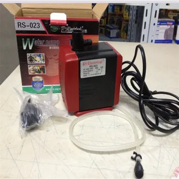 

High quality RS-023/RS 023 fountain pump 50W for aquarium ultra silent fish tank submersible pump water pump amphibious bomb